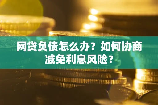 北京网贷负债怎么办？如何协商减免利息风险？