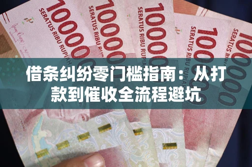 北京借条纠纷零门槛指南：从打款到催收全流程避坑