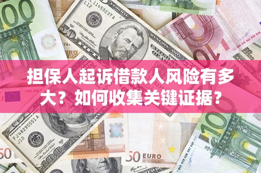 北京担保人起诉借款人风险有多大？如何收集关键证据？