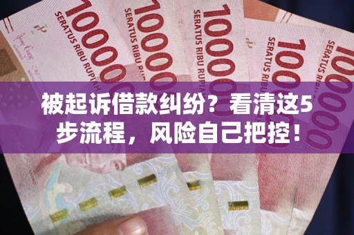 北京被起诉借款纠纷？看清这5步流程，风险自己把控！